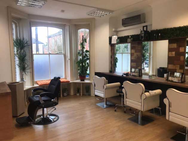 Inside Double Take Salon